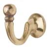 Medium Ball Hook Brass - 2 Pack