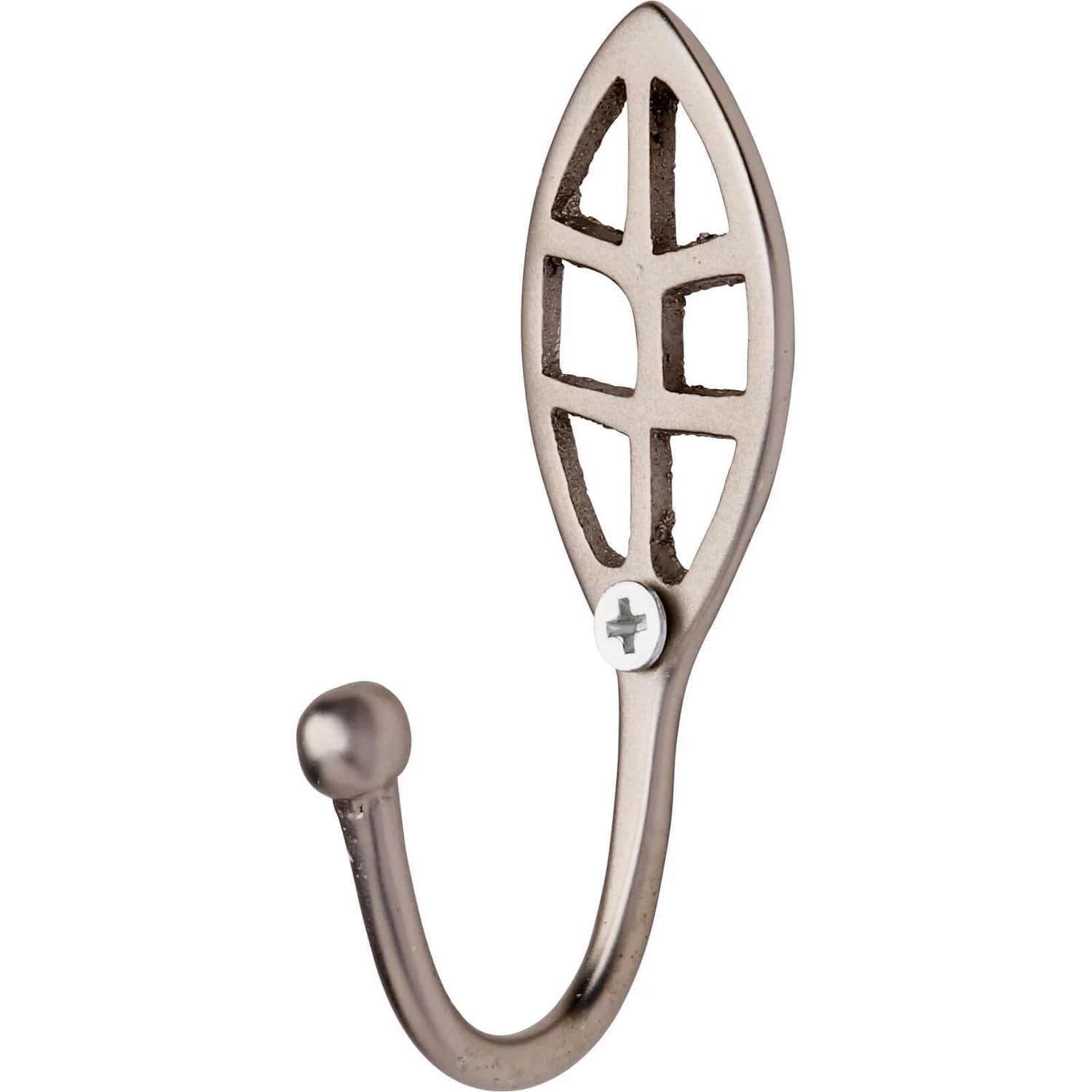 Petal Hook Satin Nickel - 2 Pack 1 Petal Hook Satin Nickel - 2 Pack