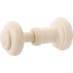 None Cream Wood Holdback