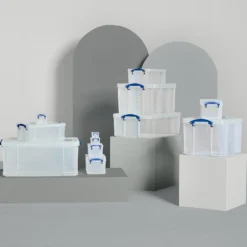Really Useful Storage Box - Clear - 42L -Furniture Series 12808541 2584942263811836