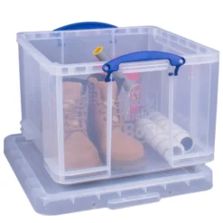 Really Useful Storage Box - Clear - 42L -Furniture Series 12808541 7674833221880768