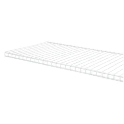 Wire Shelf - White - 122.5 X 33.5cm