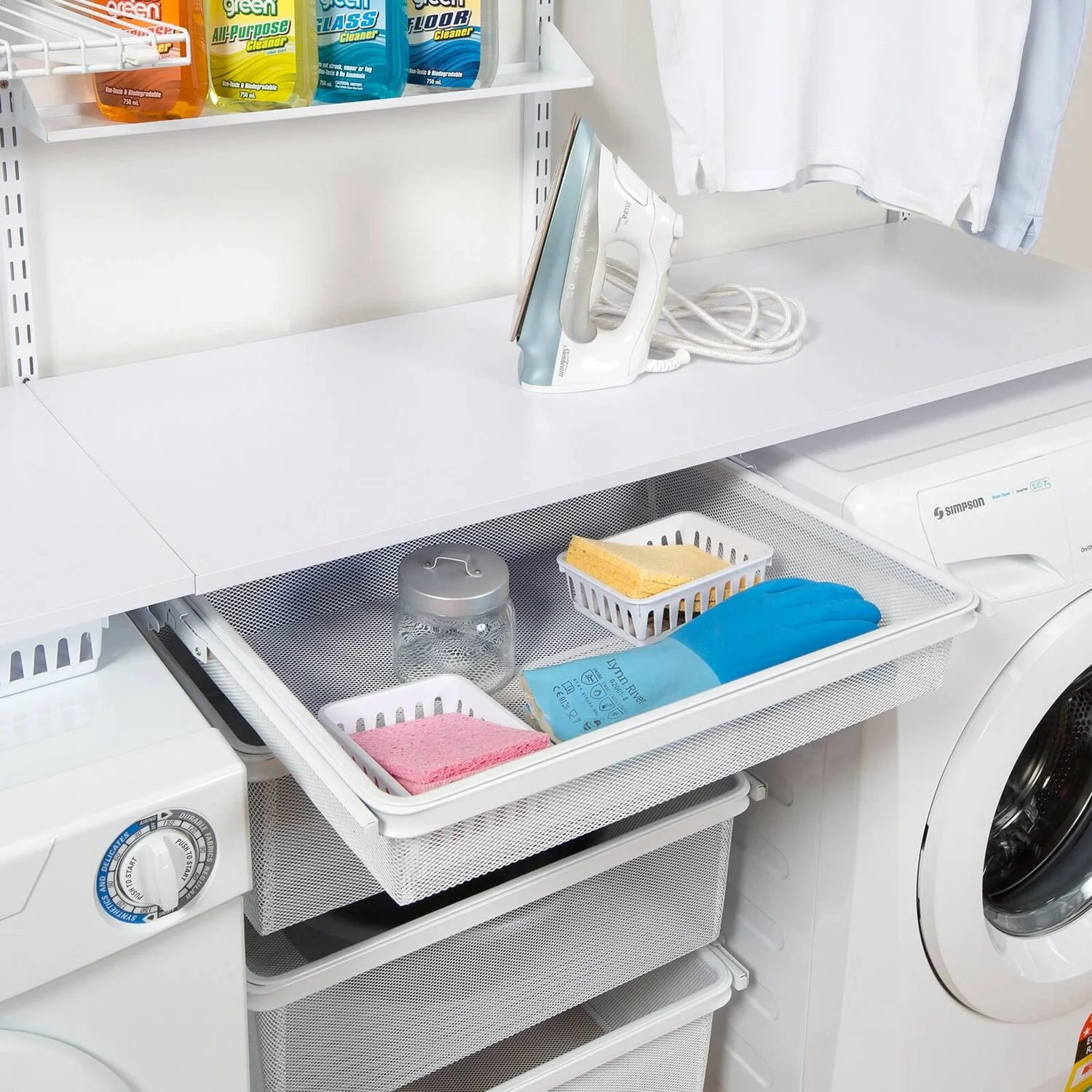 None Mesh 1 Runner - White - 85mm 2 None Mesh 1 Runner - White - 85mm - Image 2