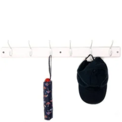 Standard Hat & Coat Hook - 6 Hooks