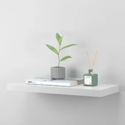Matt White Floating Shelf - 600 X 240 X 38mm 6 Matt White Floating Shelf - 600 X 240 X 38mm -Furniture Series 12822027 1154876423405650
