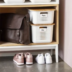 2 Pack Smartstore Wardrobe Basket Tag - White -Furniture Series 12822341 1554833173284026