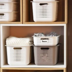 2 Pack Smartstore Wardrobe Basket Tag - White -Furniture Series 12822341 1814833173353680