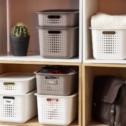 2 Pack Smartstore Wardrobe Basket Tag - Taupe -Furniture Series 12822346 2114833174113718