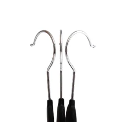 Black Velvet Clothes Hangers - 10 Pack 7 Black Velvet Clothes Hangers - 10 Pack -Furniture Series 12822491 1174878809198859