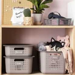 Smartstore 2L Wardrobe Basket - Taupe -Furniture Series 12826427 1664833173187153