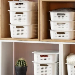 Smartstore 10L Wardrobe Basket - White -Furniture Series 12826429 1254833173956692