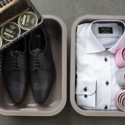 Smartstore 6L Wardrobe Basket - Taupe -Furniture Series 12826431 1564833174171975