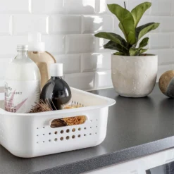 Smartstore 6L Wardrobe Basket - White -Furniture Series 12826433 8784833172802298