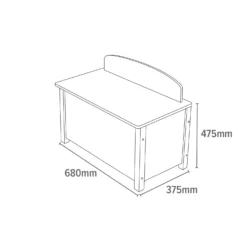 None Jungle Big Toy Box -Furniture Series 12834482 1724833168824808
