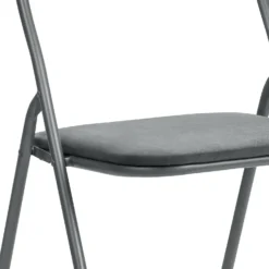 Folding Chair - Dark Grey -Furniture Series 12834894 3305019784773549