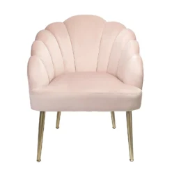 Sophia Scallop Occasional Chair - Blush -Furniture Series 12836665 1384861201622424