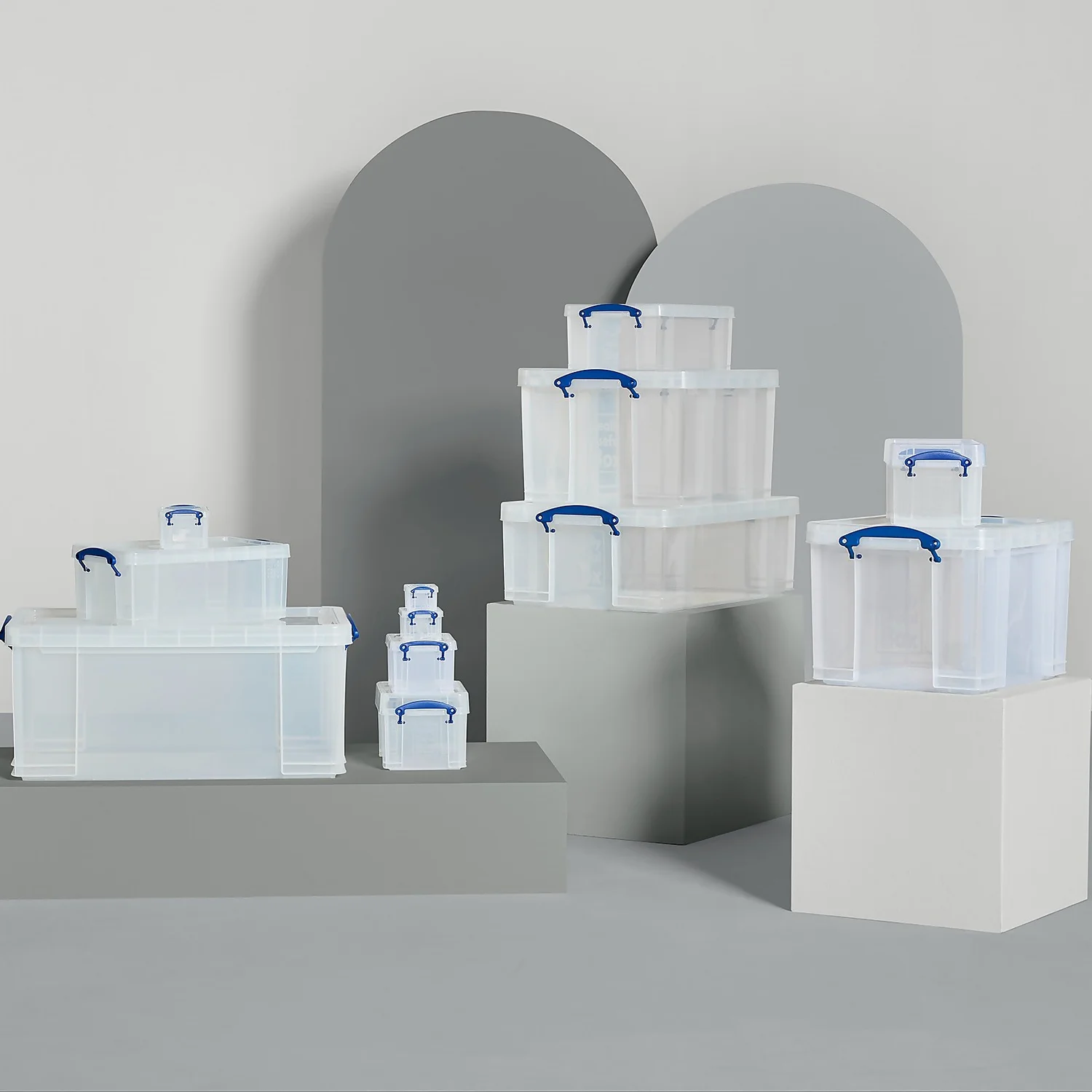 Really Useful Storage Box - Clear - 35L 2 Really Useful Storage Box - Clear - 35L - Image 2