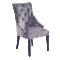 Annabelle Velvet Dining Chairs - Set Of 2 - Grey 10 Annabelle Velvet Dining Chairs - Set Of 2 - Grey -Furniture Series 12838750 1104904215103973