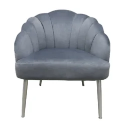 Sophia Scallop Occasional Chair - Grey -Furniture Series 12838886 1264843597067370