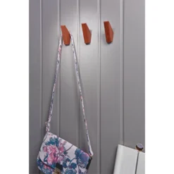 Wooden Hook Set - Walnut Effect -Furniture Series 12839190 5394833201624114