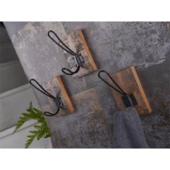 Black Wire Hook On Antique Board - 3 Pack 5 Black Wire Hook On Antique Board - 3 Pack -Furniture Series 12839308 1504833203736261