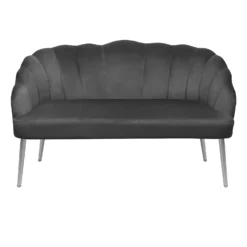Sophia Scallop Occasional Sofa - Grey -Furniture Series 12840470 1384862235640740