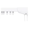 Heavy Duty Corded Curtain Track - 4m