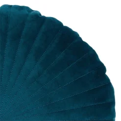 None Round Velvet Cushion - Teal - 45cm -Furniture Series 12842182 2194832976239295