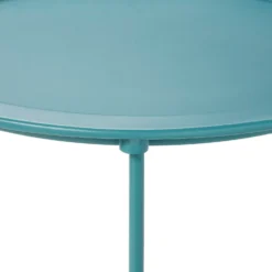 Folding Side Table Dark Teal -Furniture Series 12879006 1594888469603364
