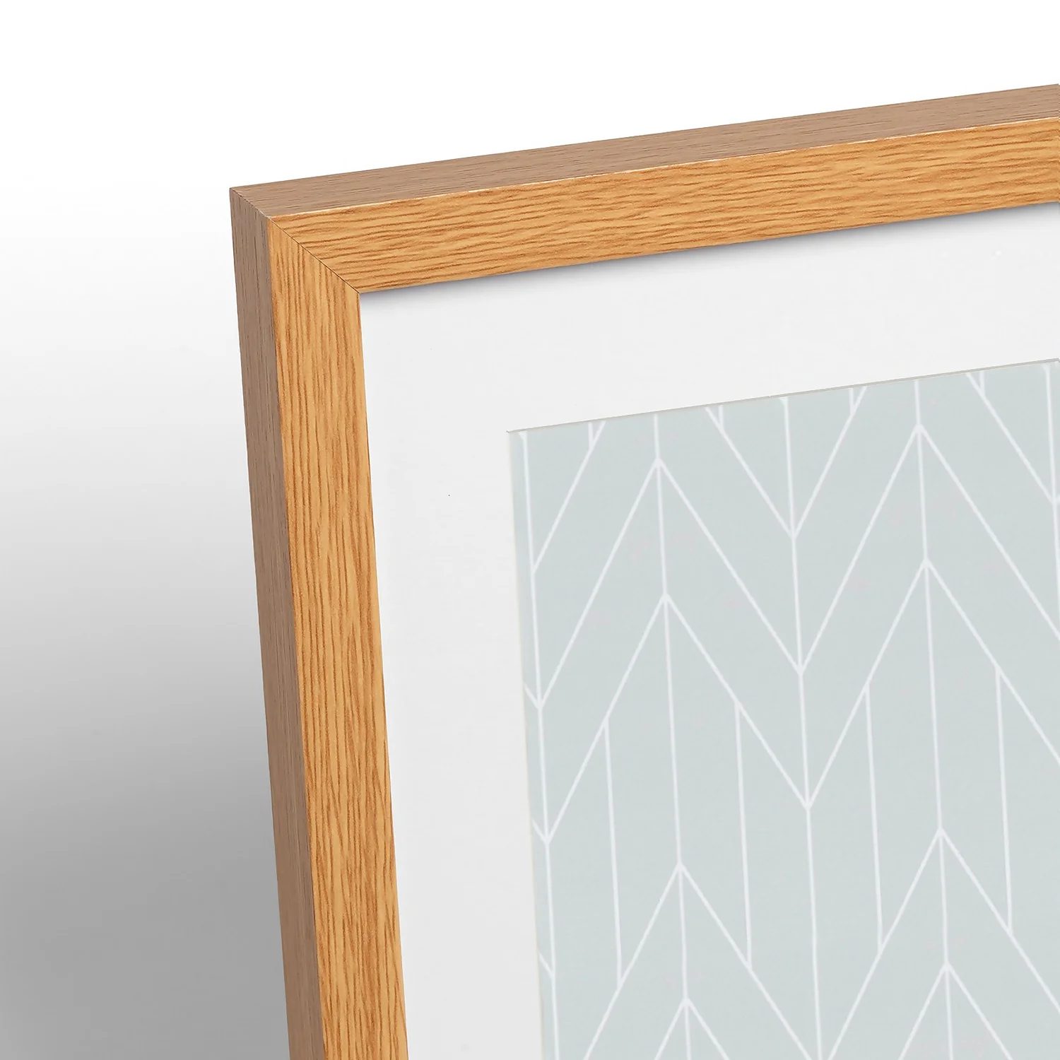 Box Photo Frame - 4x4" - Oak 5 Box Photo Frame - 4x4" - Oak - Image 5