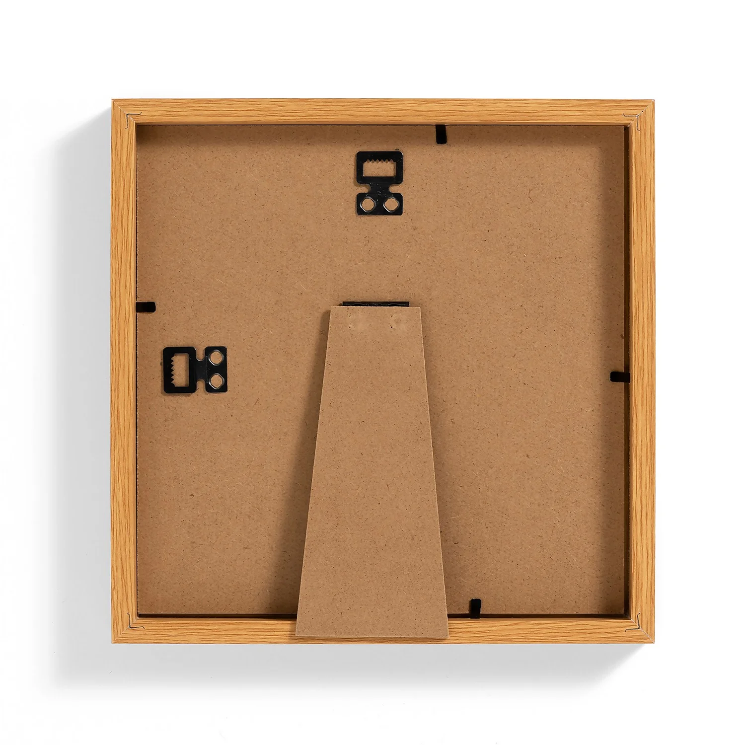 Box Photo Frame - 4x4" - Oak 3 Box Photo Frame - 4x4" - Oak - Image 3