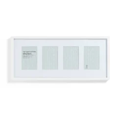 Box Photo Frame Multi Aperture - 60x25cm - White -Furniture Series 12879256 1384907795693865