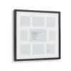 Box Photo Frame Multi Aperture - 40x40cm - Black