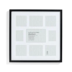 Box Photo Frame Multi Aperture - 40x40cm - Black 7 Box Photo Frame Multi Aperture - 40x40cm - Black -Furniture Series 12879262 9104940538513816