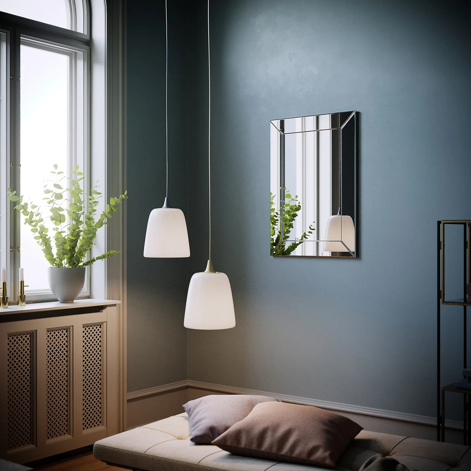 Bevelled Edge Mirror - 70x50cm 3 Bevelled Edge Mirror - 70x50cm - Image 3