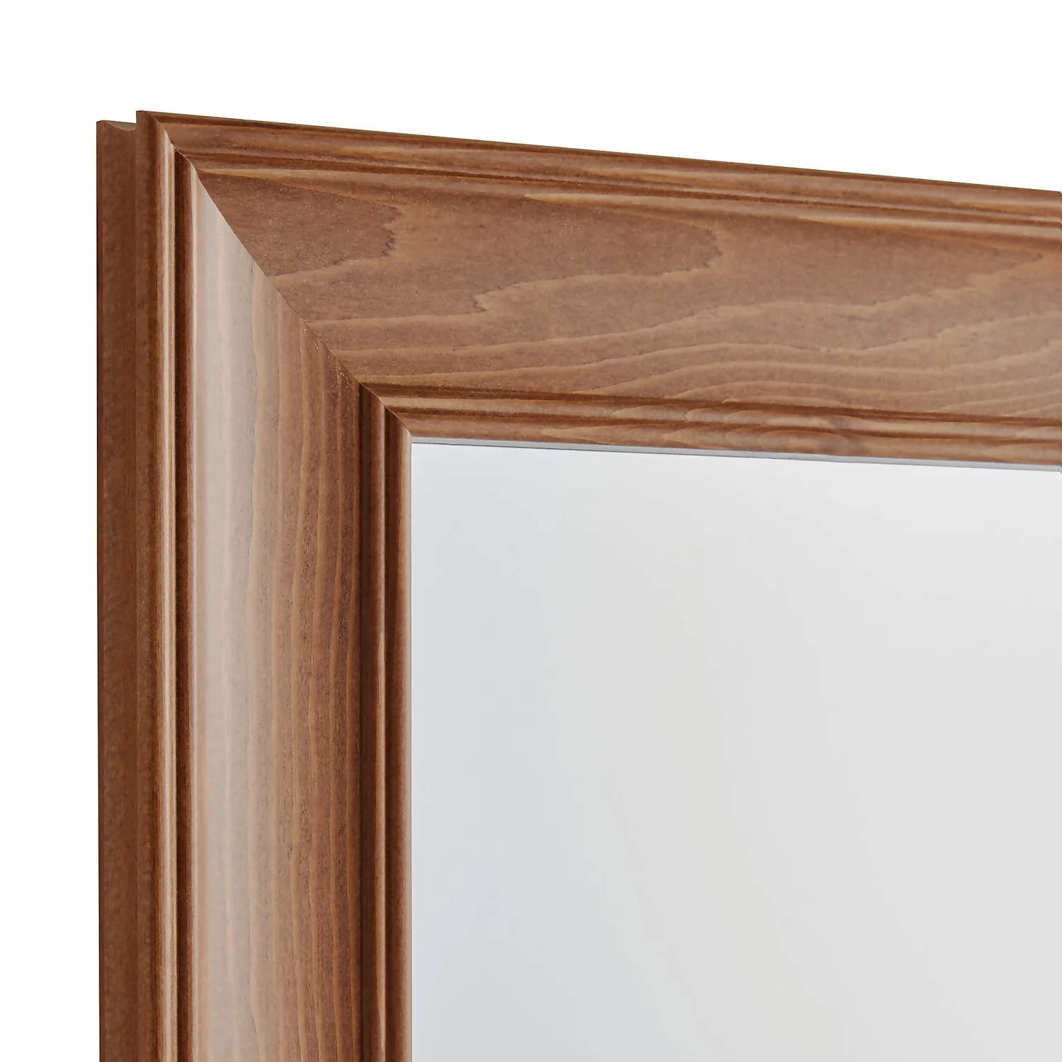 Coldrake Framed Mirror - Dark Oak - 41x131cm 2 Coldrake Framed Mirror - Dark Oak - 41x131cm - Image 2