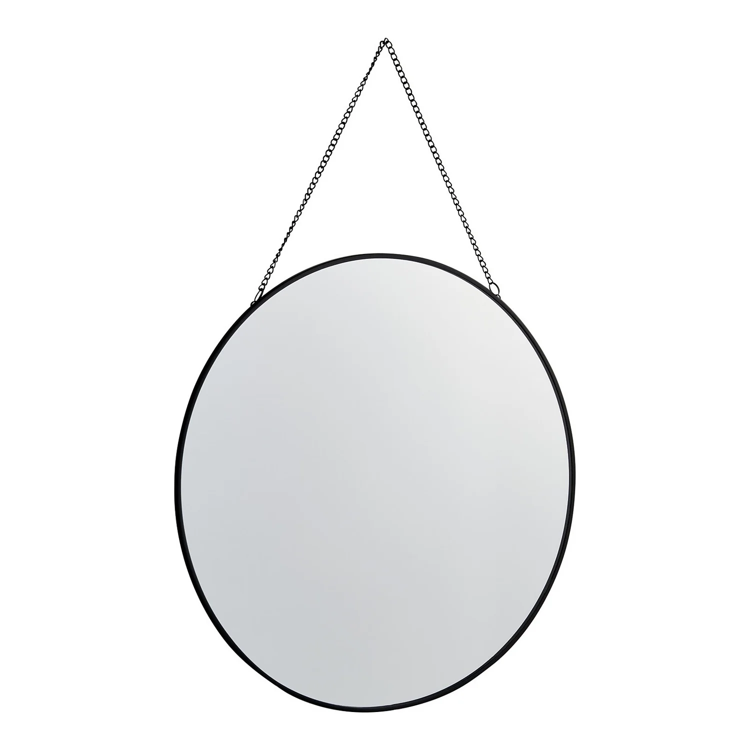 Round Mirror - Black - 30cm 1 Round Mirror - Black - 30cm