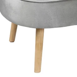 Lara Luxury Velvet Chaise Longue - Silver -Furniture Series 12882862 3974893575459013