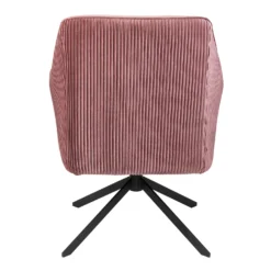 Pia Pleat Swivel Chair - Rose -Furniture Series 12882869 1684887373354434