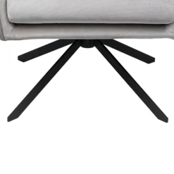 Pia Pleat Swivel Chair - Silver -Furniture Series 12882871 1334887373193112