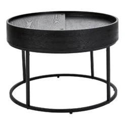 House Beautiful Halo Black Ash Coffee Table -Furniture Series 12886095 1734862227616328
