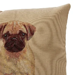None Pug Tapestry Cushion - 45x45cm -Furniture Series 12886153 3034940700842565