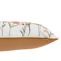 Embroidered Floral Cushion - 30x50cm -Furniture Series 12887890 1394864248107730
