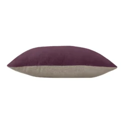 Country Living Velvet Linen Cushion - 45x45cm - Grape -Furniture Series 12887945 1334853162048937