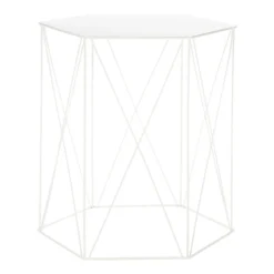 Hex Side Table Set Of 2 White -Furniture Series 12888151 2124947208453494