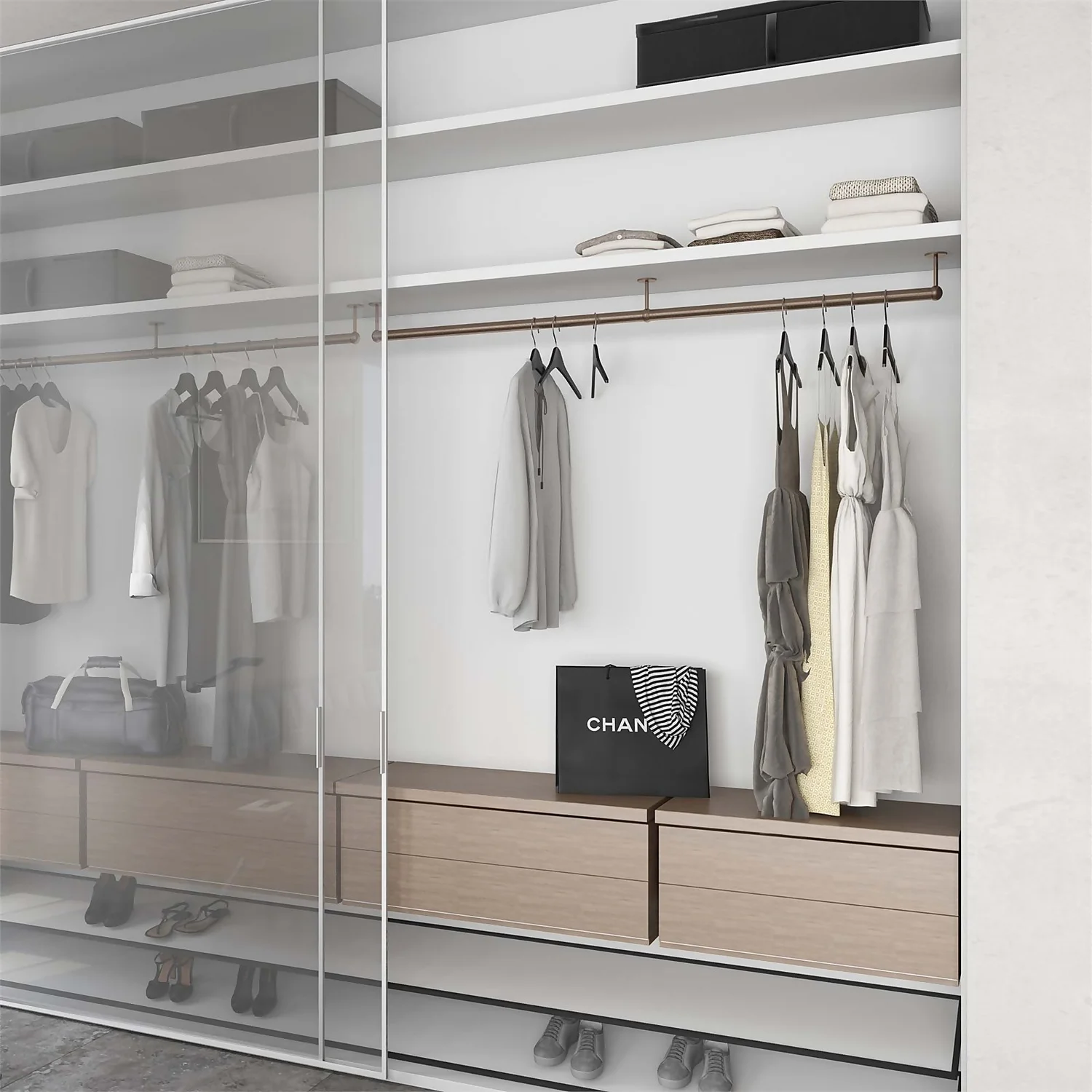 Antique Copper Tube - 2.4m 2 Antique Copper Tube - 2.4m - Image 2