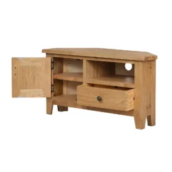 Hocombe Corner TV Stand - Oak -Furniture Series 12914671 1174933241821584