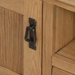 Hocombe Corner TV Stand - Oak -Furniture Series 12914671 2114933242018342