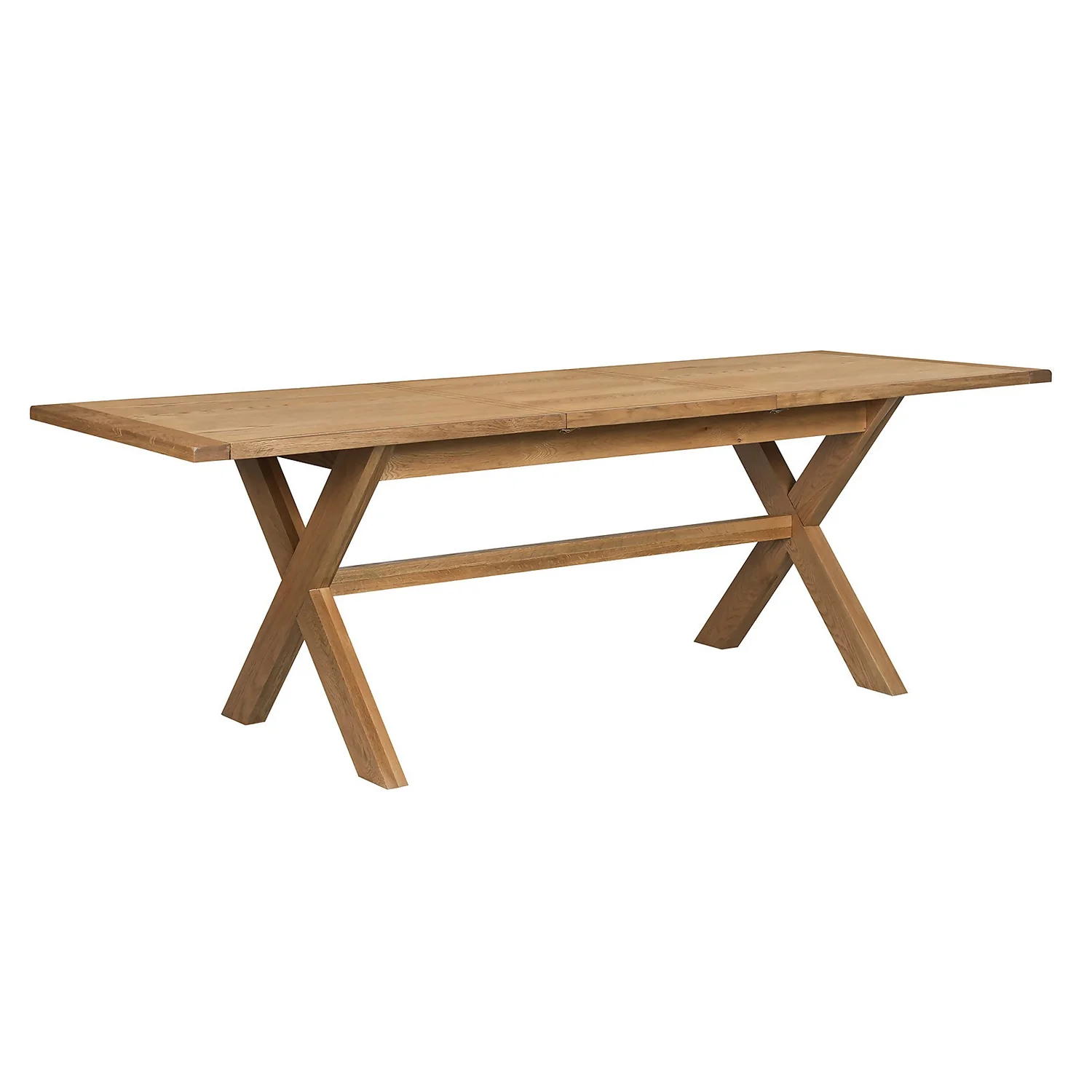 Hocombe 8-10 Seat Extending Dining Table - Oak 1 Hocombe 8-10 Seat Extending Dining Table - Oak