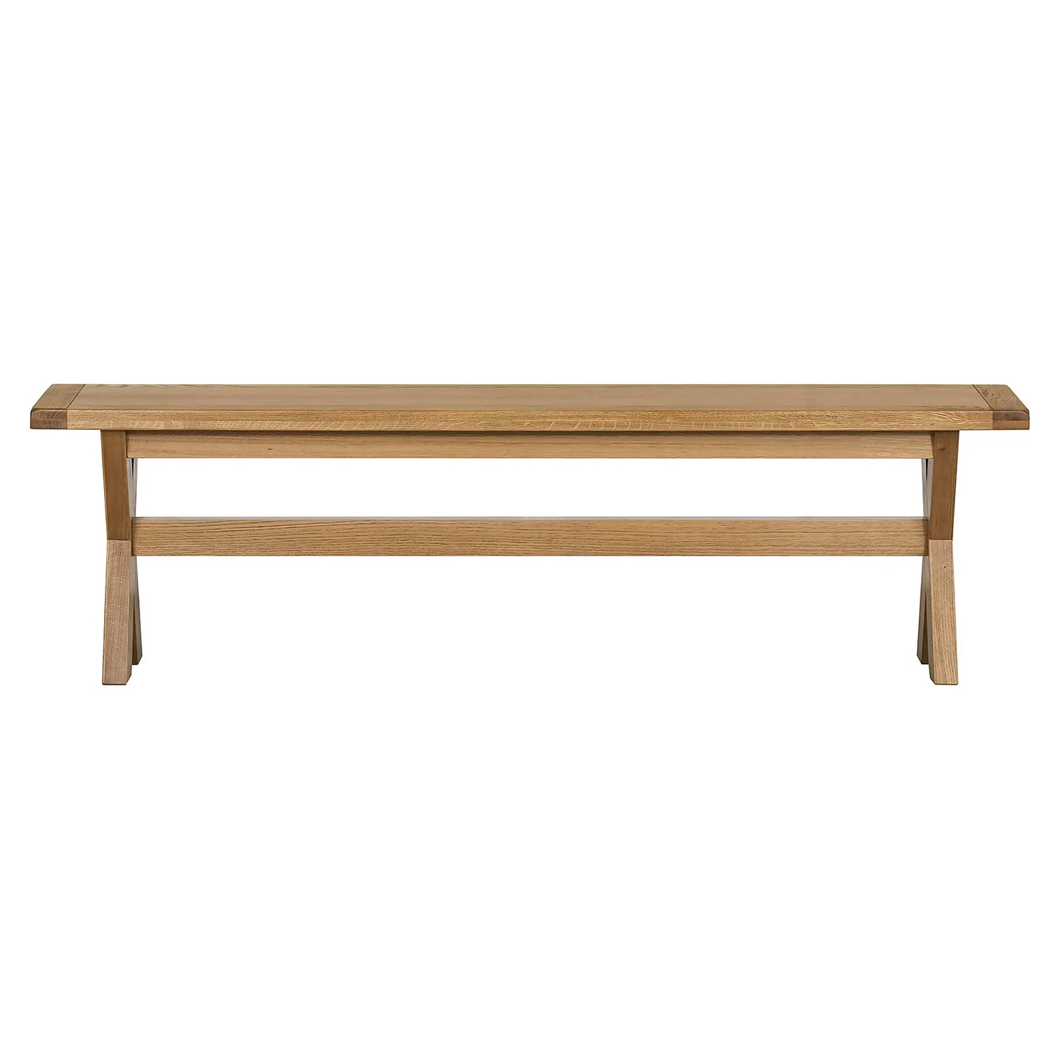 Hocombe Dining Bench - Oak 3 Hocombe Dining Bench - Oak - Image 3